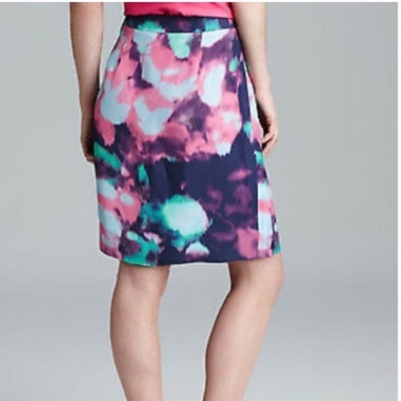 Kate Spade Barry Abstract Water color Skirt - Picture 5 of 8